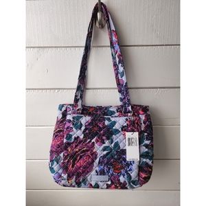 Vera Bradley Multi-Compartment Shoulder Bag Neon Blooms
